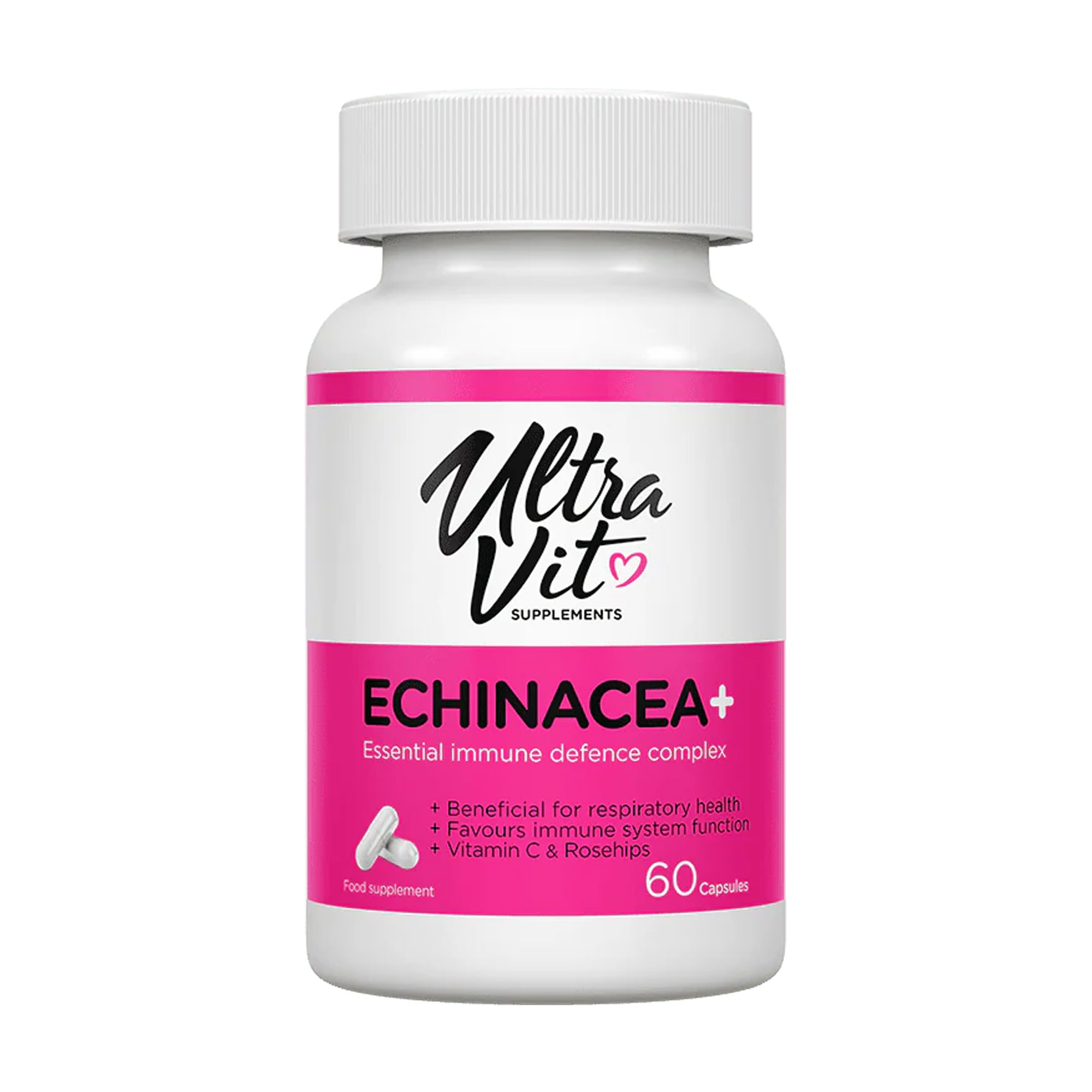 Ехінацея UltraVit Echinacea+, 60 капсул